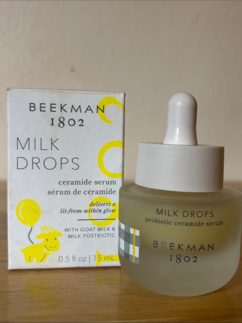 Beekman 1802 Milk Drops Probiotic Ceramide Serum